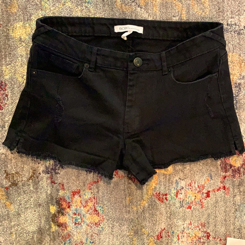 BCBGeneration Black Shorts